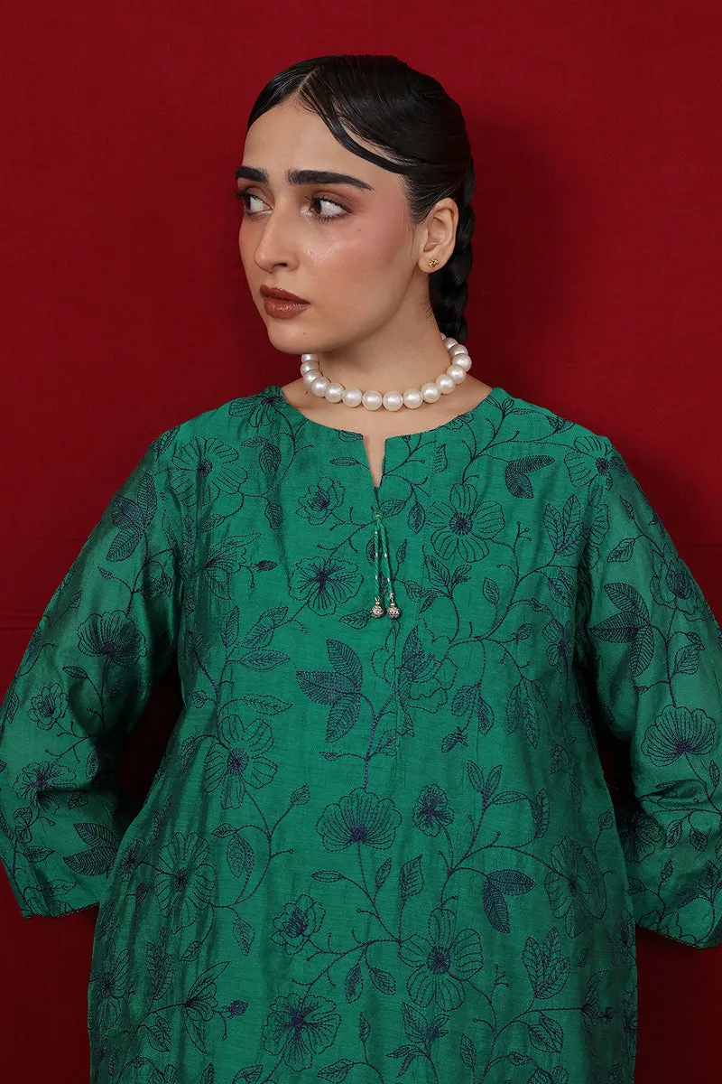 Fleur Amour Embroidered Kurta