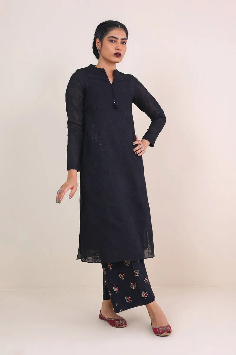 Fleur Amour Jaal Embroidered Shirt