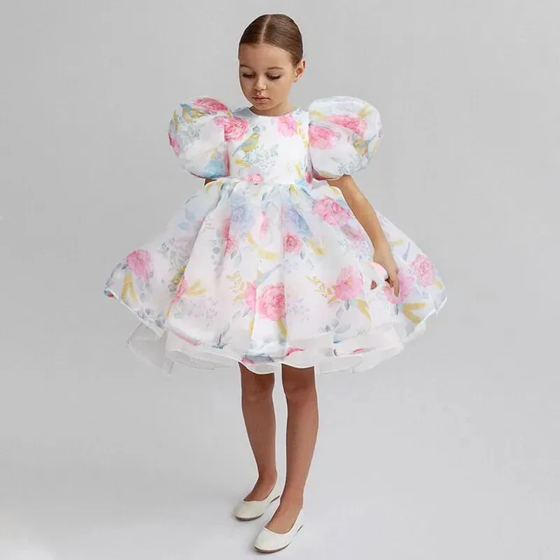 Girl Princess Vintage Dress