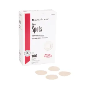 HS Bandage Spot Sheer 7/8" Flexible Flesh 100/Box