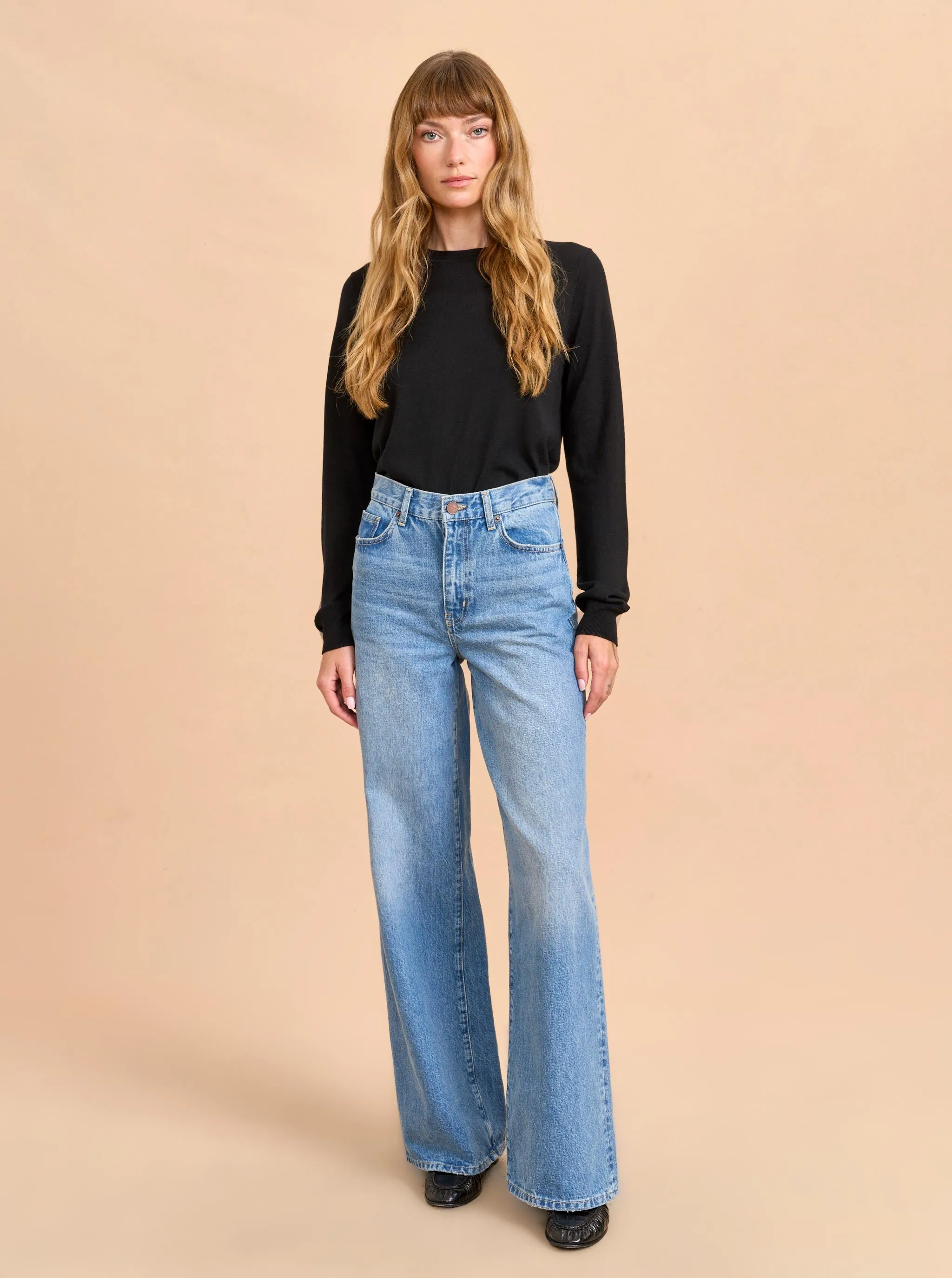 Isadora High-Rise Wide-Leg Jean