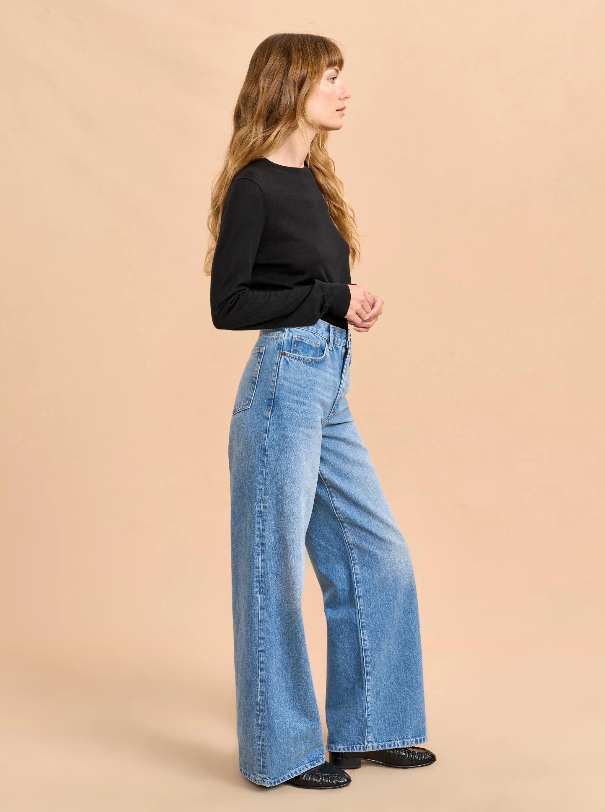 Isadora High-Rise Wide-Leg Jean