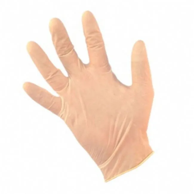 LATEX GLOVES POWDER FREE NATURAL- MEDIUM