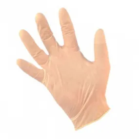 LATEX GLOVES POWDER FREE NATURAL- MEDIUM