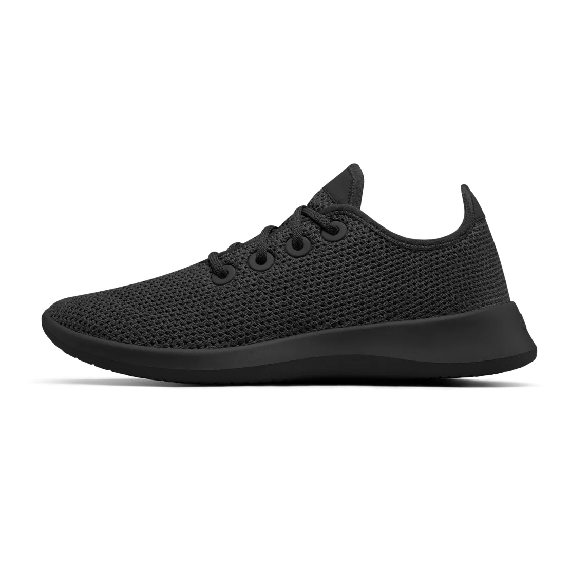 Men's Tree Runners - Jet Black (Black Sole)