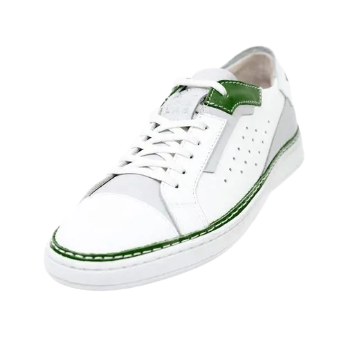 MMS Green Leather White Sneaker