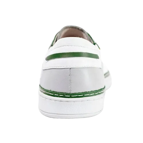 MMS Green Leather White Sneaker