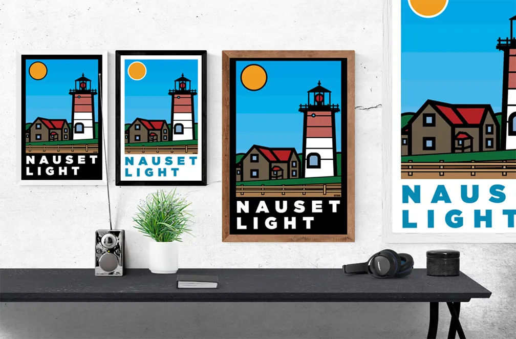 Nauset Light: Thick Line Series