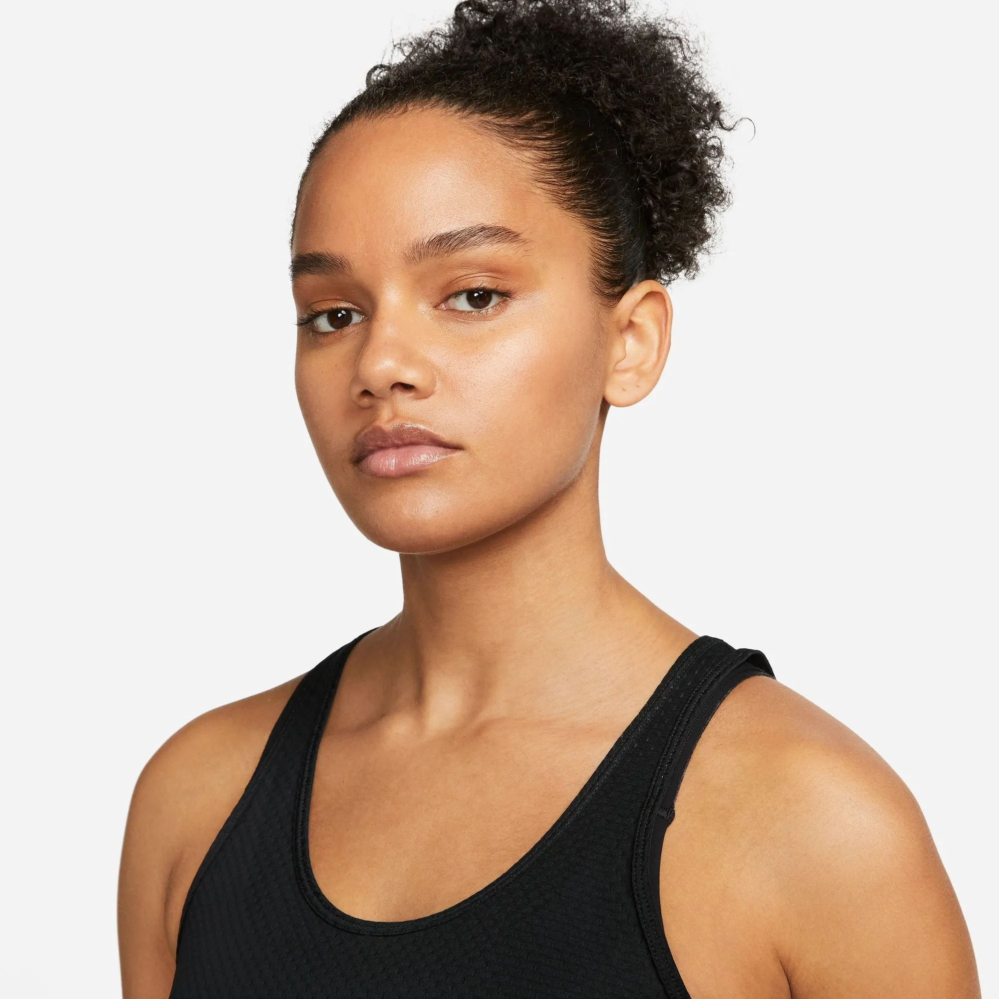 Nike Women's Dri-FIT One Breathe Tank Black / White