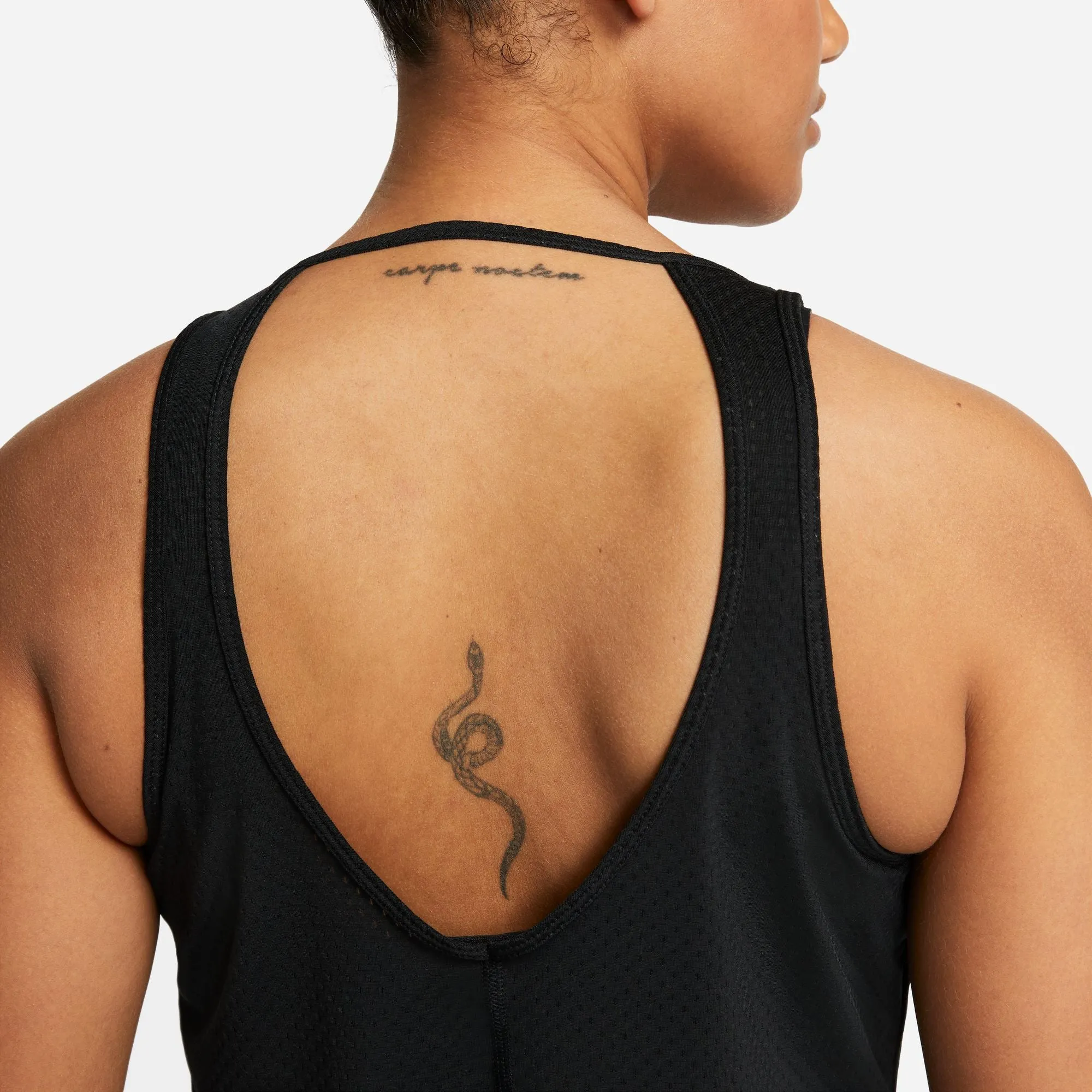 Nike Women's Dri-FIT One Breathe Tank Black / White