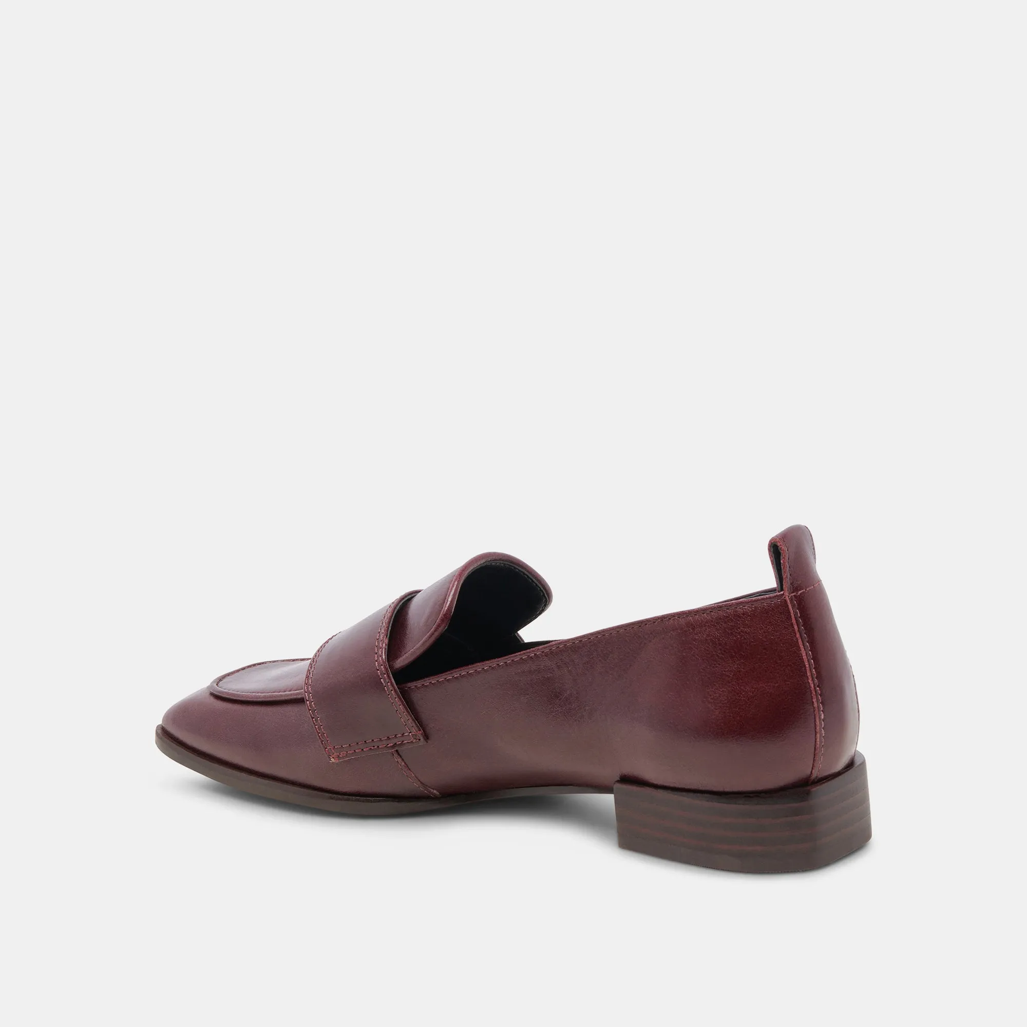 NYGEL LOAFERS CRANBERRY LEATHER