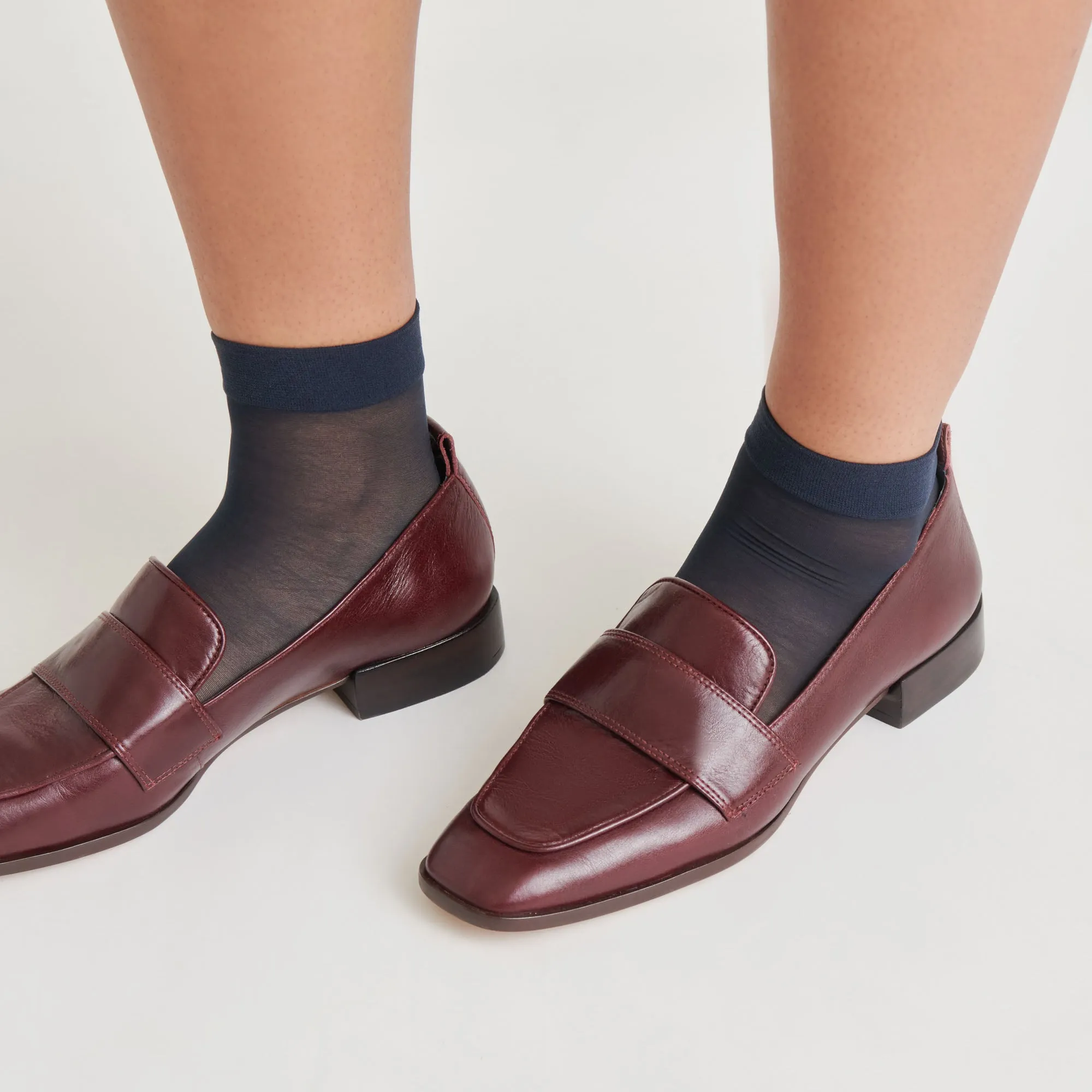 NYGEL LOAFERS CRANBERRY LEATHER