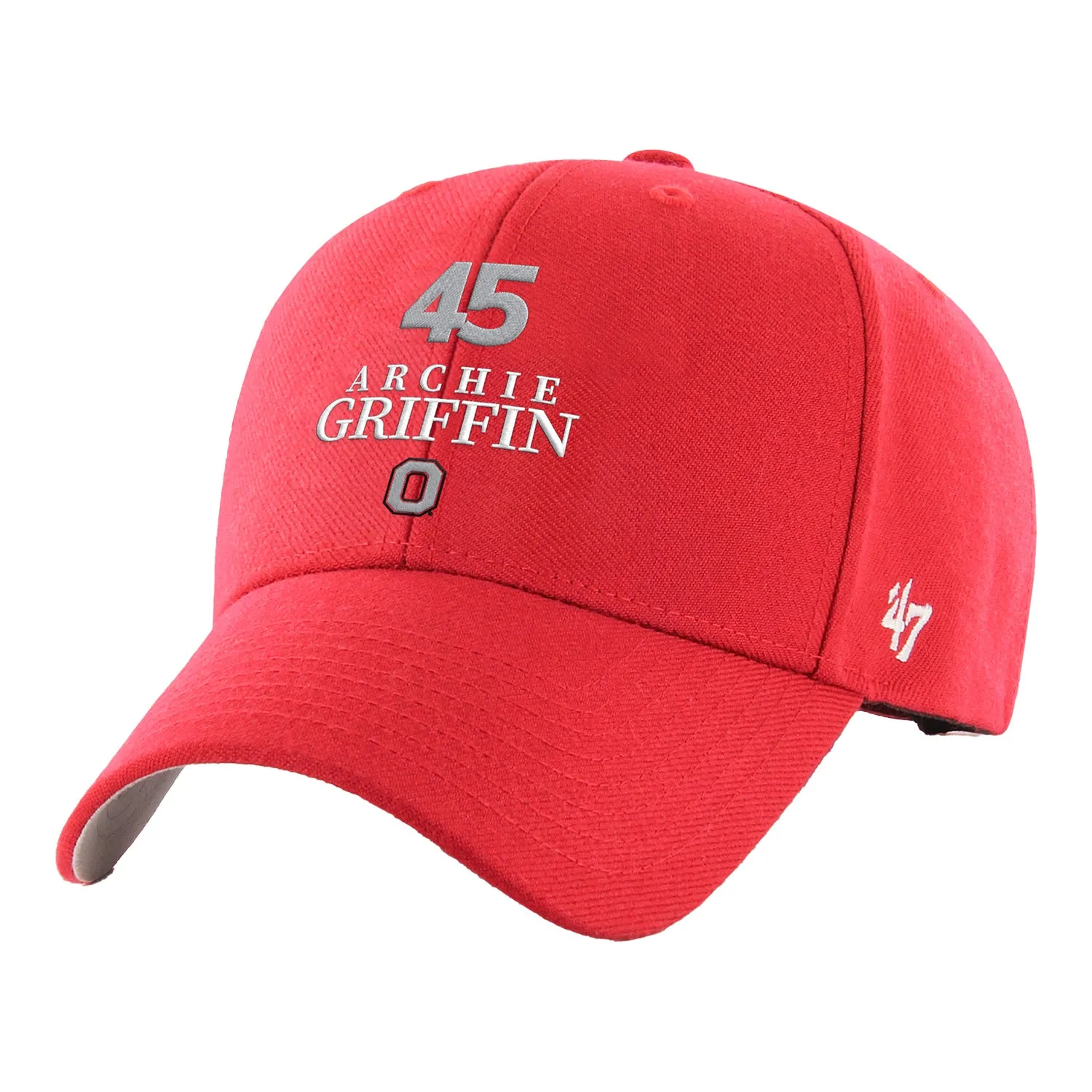 Ohio State Buckeyes Archie Griffin 50th Anniversary Scarlet Adjustable Hat