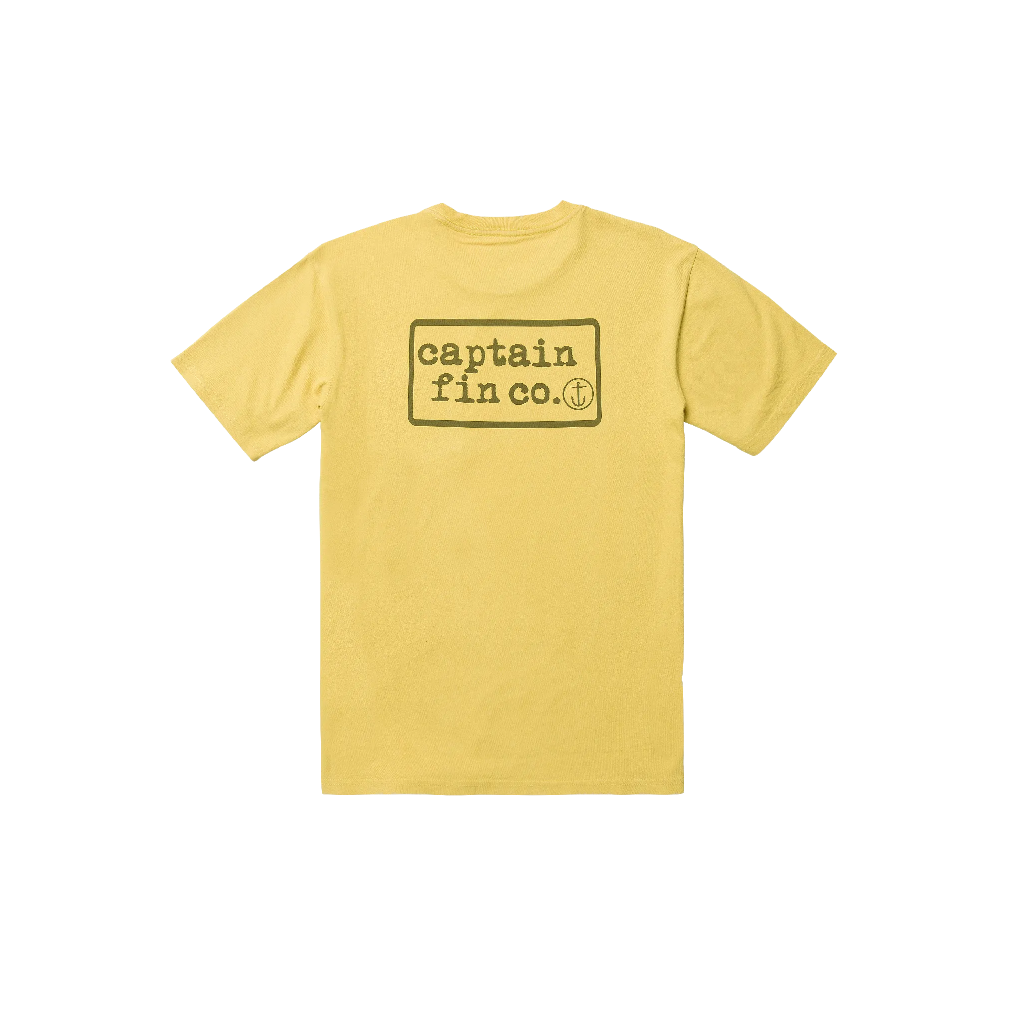 Pocket Type Patch Short Sleeve Tee - Mineral Yellow