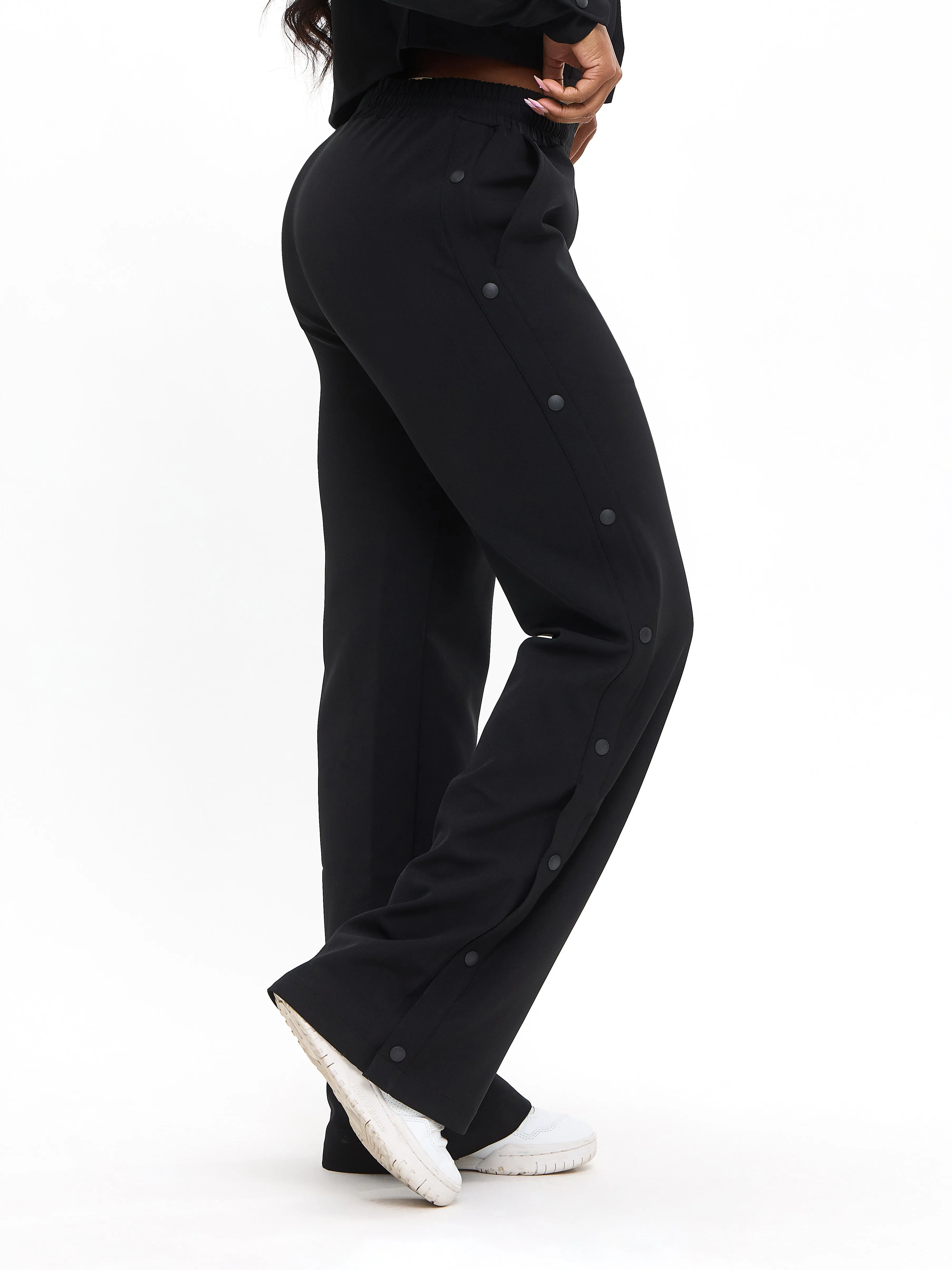 Snap Side Pant - Onyx Black