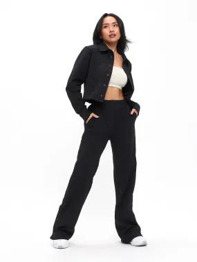 Snap Side Pant - Onyx Black