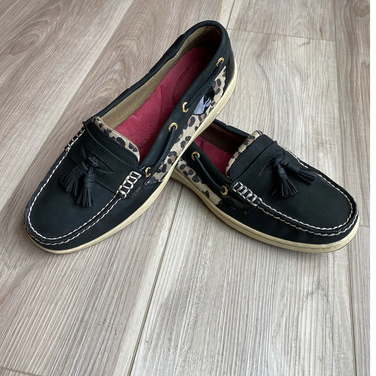 Sperry Tassel Fish Boat Shoes 9.5M