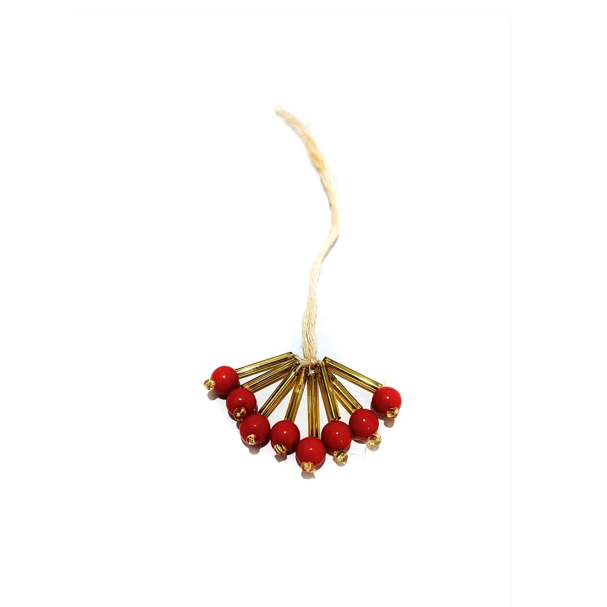 Tubelight with Beads Handmade multi purpose DIY Craft or Jewelry Fringe Tassel - 11801