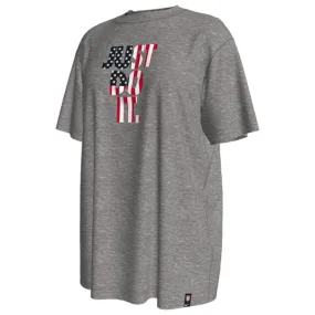 Women's Nike USA Just Do It Grey Tee