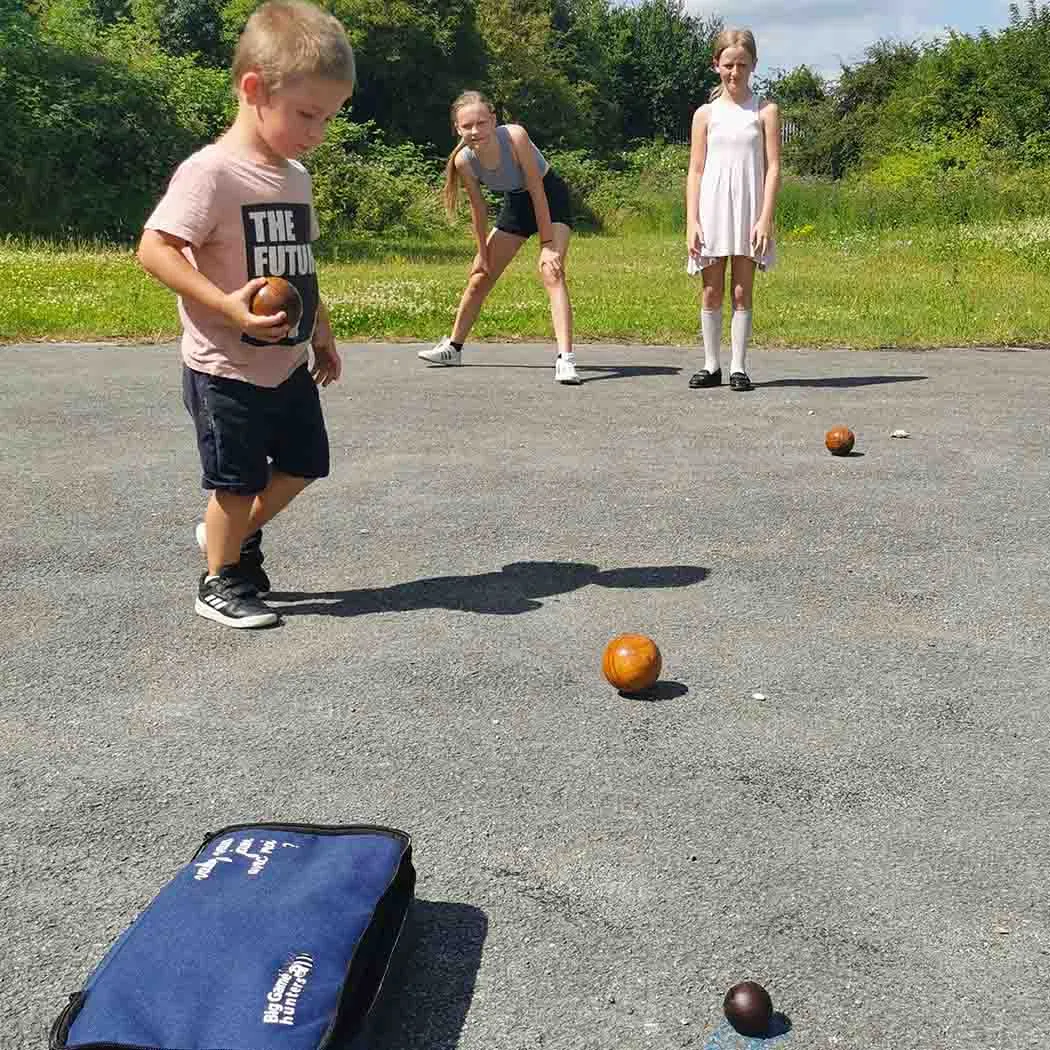 Wooden Boules Set - Pétanque - Deluxe Game Set