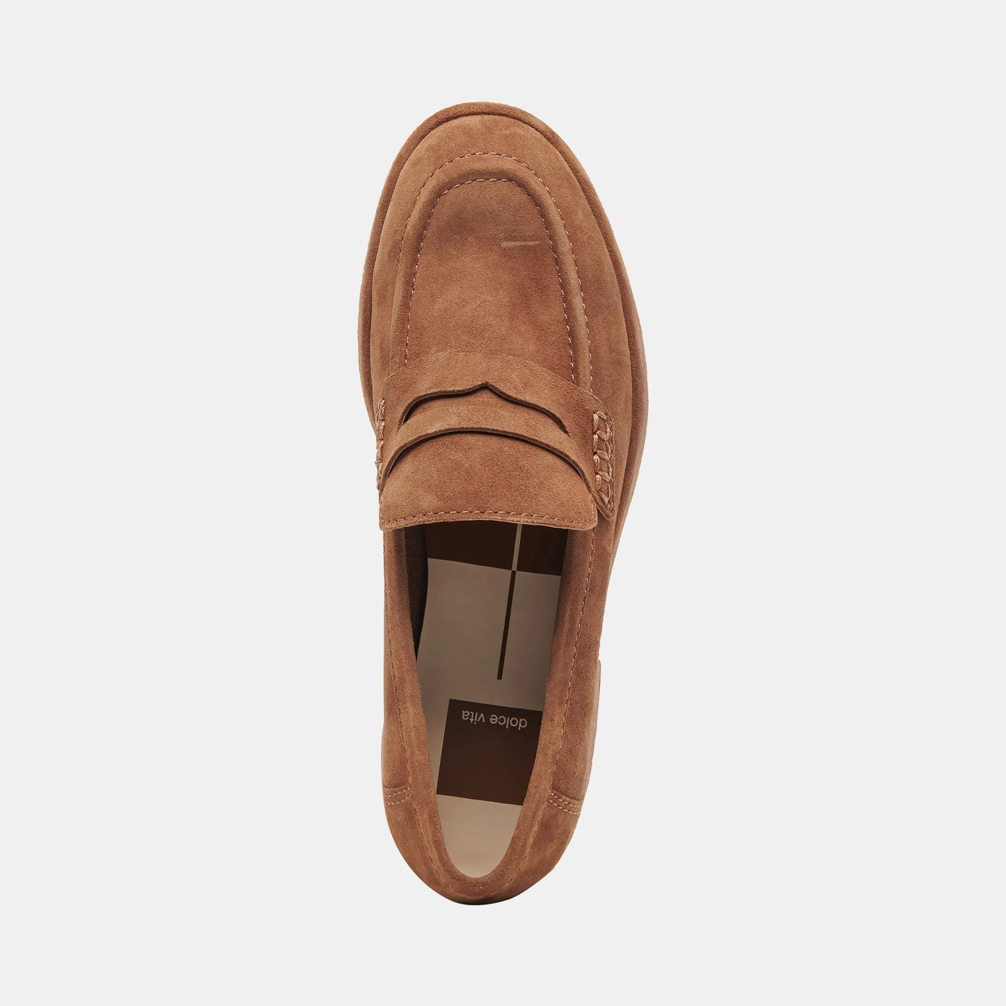 YANNI LOAFERS CHESTNUT SUEDE