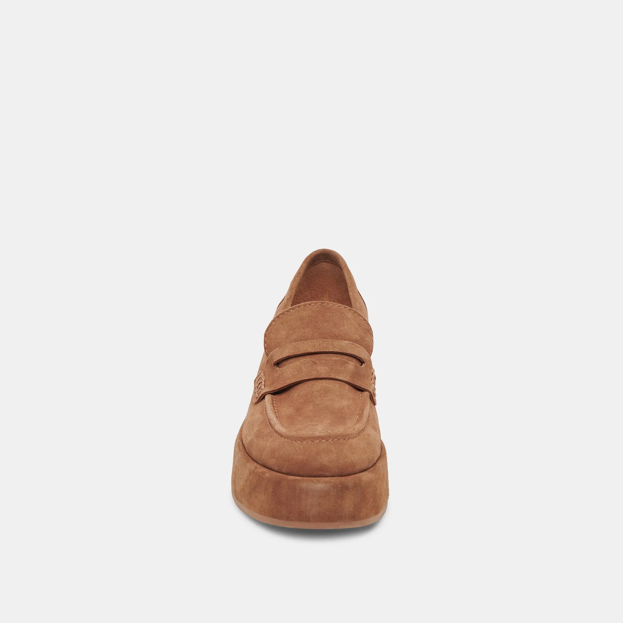 YANNI LOAFERS CHESTNUT SUEDE