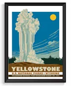 Yellowstone National Park Poster